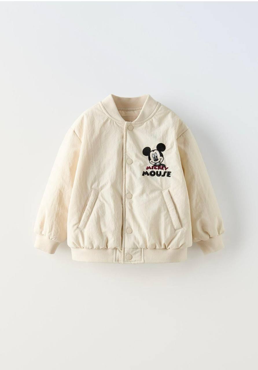 Mickey Mouse Model Çocuk Bomber Ceket