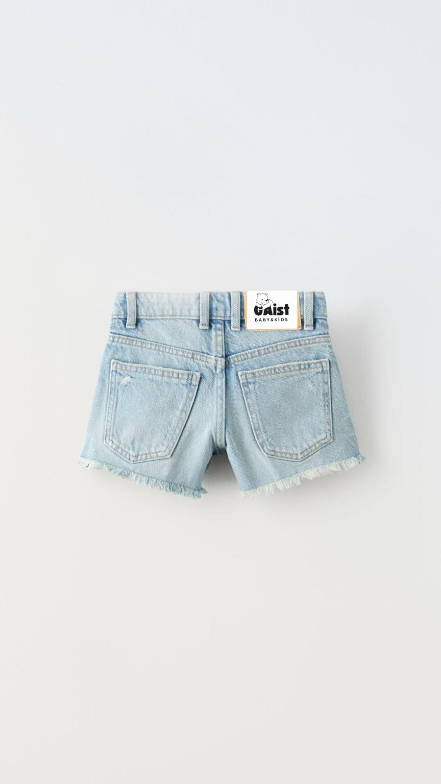 Denim Bermuda Şort